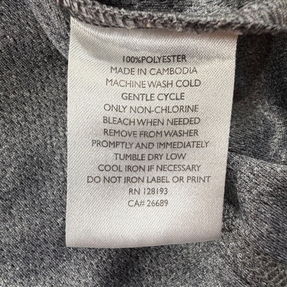 Ping Jacket Ranger Men XL Gray‎ Quarter Zip Sensorcool Ribbed Golf Pullover - Picture 2 of 10